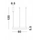 Suspensie MOTIF Nova Luce Modern, Led, 9190840, Grecia