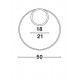 Plafoniera FULINE Nova Luce Modern, Led, 9348073, Grecia
