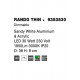 Plafoniera Tehnica RANDO THIN Nova Luce Modern, Led, 9353830, Grecia