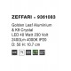 Lustra Plafon ZEFFARI Nova Luce Elegant, Led, 9361083, Grecia