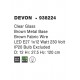Pendul DEVON Nova Luce Modern, E14, 938224, Grecia