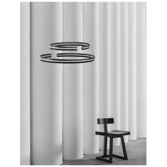 Suspensie TORRENTE Nova Luce Modern, Led, 9392011, Grecia