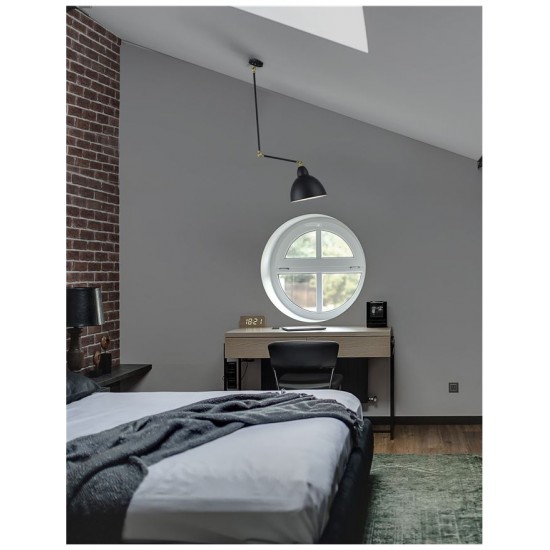 Pendul VIRGO Nova Luce Modern, E27, 9420851, Grecia