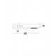 Aplica Tehnica VIDA Nova Luce Modern, Led, 9533522, Grecia