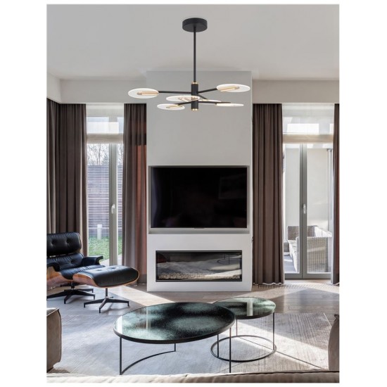 Lustra Plafon GENTI Nova Luce Modern, Led, 9545406, Grecia