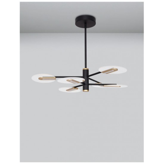 Lustra Plafon GENTI Nova Luce Modern, Led, 9545406, Grecia