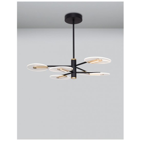 Lustra Plafon GENTI Nova Luce Modern, Led, 9545406, Grecia