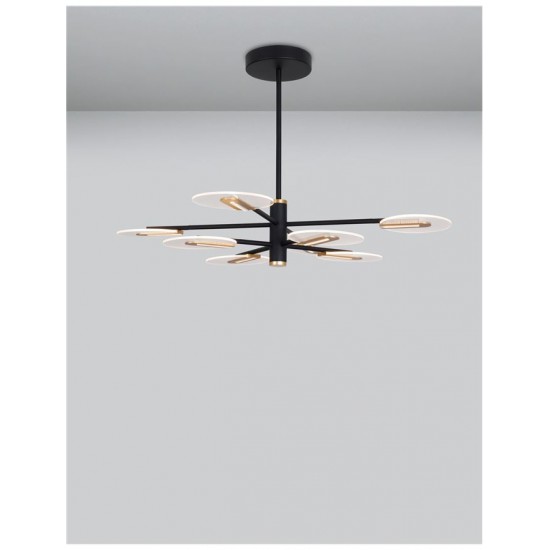 Lustra Plafon GENTI Nova Luce Modern, Led, 9545408, Grecia