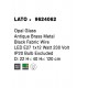 Pendul LATO Nova Luce Modern, E27, 9624062, Grecia