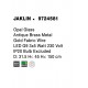 Suspensie JAKLIN Nova Luce Modern, G9, 9724581, Grecia