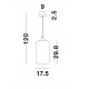 Pendul SAVAZ Nova Luce Modern, E27, 9726481, Grecia