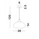 Pendul SAVAZ Nova Luce Modern, E27, 9726482, Grecia