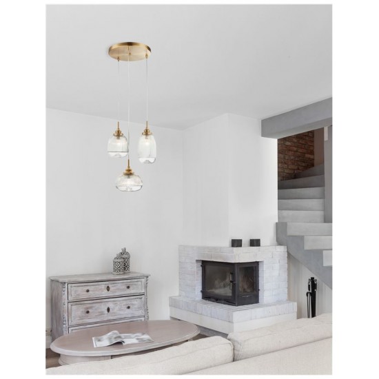Suspensie MOND Nova Luce Modern, E14, 9731214, Grecia