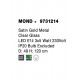 Suspensie MOND Nova Luce Modern, E14, 9731214, Grecia