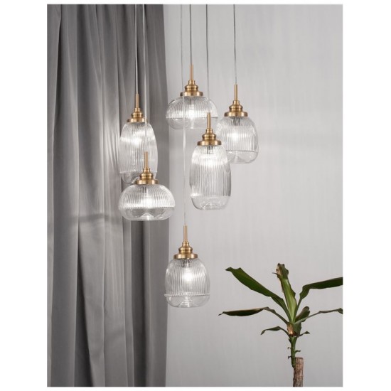 Suspensie MOND Nova Luce Modern, E14, 9731215, Grecia
