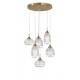 Suspensie MOND Nova Luce Modern, E14, 9731215, Grecia