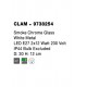 Plafoniera CLAM Nova Luce Modern, E27, 9738254, Grecia