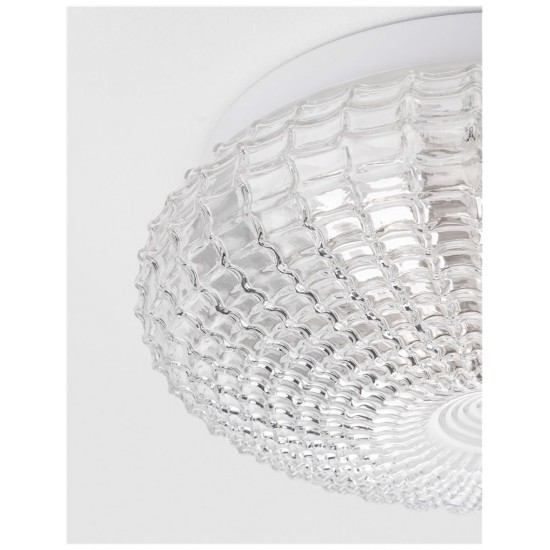 Plafoniera CLAM Nova Luce Modern, E27, 9738255, Grecia