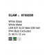 Plafoniera CLAM Nova Luce Modern, E27, 9738256, Grecia
