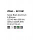 Suspensie ZINIA Nova Luce Modern, Led, 9817461, Grecia