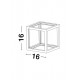Veioza GABBIA Nova Luce Modern, Led, 9818161, Grecia
