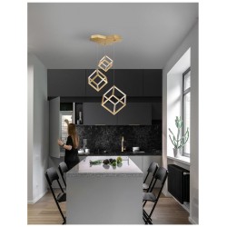 Suspensie GABBIA Nova Luce Modern, Led, 9818232, Grecia