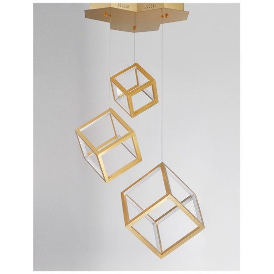 Suspensie GABBIA Nova Luce Modern, Led, 9818232, Grecia