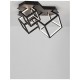 Lustra Plafon GABBIA Nova Luce Modern, Led, 9818241, Grecia
