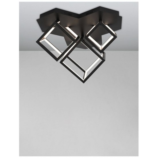 Lustra Plafon GABBIA Nova Luce Modern, Led, 9818241, Grecia