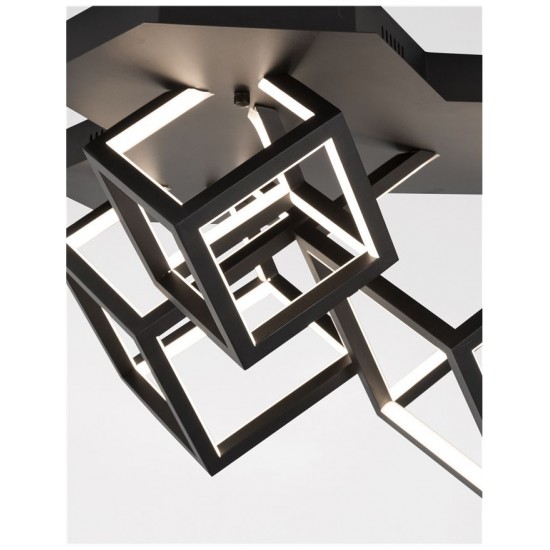 Lustra Plafon GABBIA Nova Luce Modern, Led, 9818241, Grecia