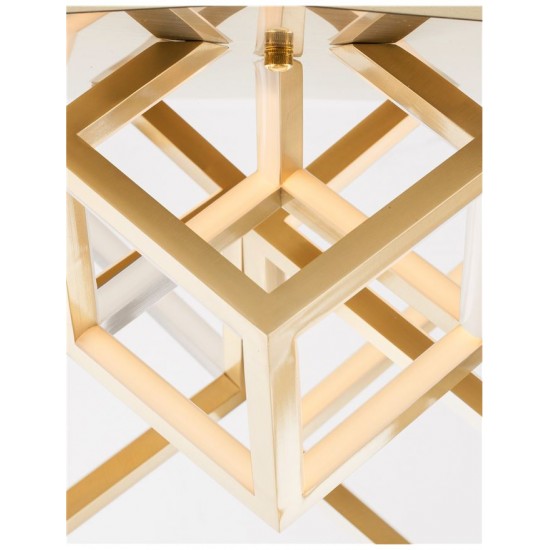 Lustra Plafon GABBIA Nova Luce Modern, Led, 9818242, Grecia