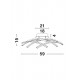 Lustra Plafon NARVI Nova Luce Modern, Led, 9848136, Grecia