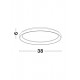 Plafoniera Tehnica PERTINO Nova Luce Modern, Led, 9853672, Grecia