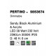 Plafoniera Tehnica PERTINO Nova Luce Modern, Led, 9853674, Grecia
