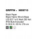 Pendul GRIFFIN Nova Luce Modern, E27, 9858713, Grecia