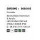 Pendul GIRDINO Nova Luce Modern, Led, 9892163, Grecia