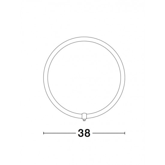 Aplica GIRDINO Nova Luce Modern, Led, 9892165, Grecia