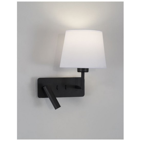 Aplica de Citit SAVONA Nova Luce Modern, Led/E27, 9919151, Grecia