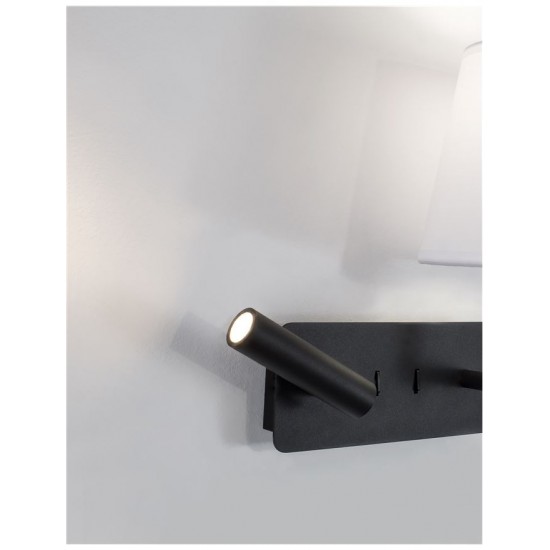 Aplica de Citit SAVONA Nova Luce Modern, Led/E27, 9919151, Grecia