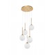 Suspensie CANTONA Nova Luce Modern, G9, 9960614, Grecia