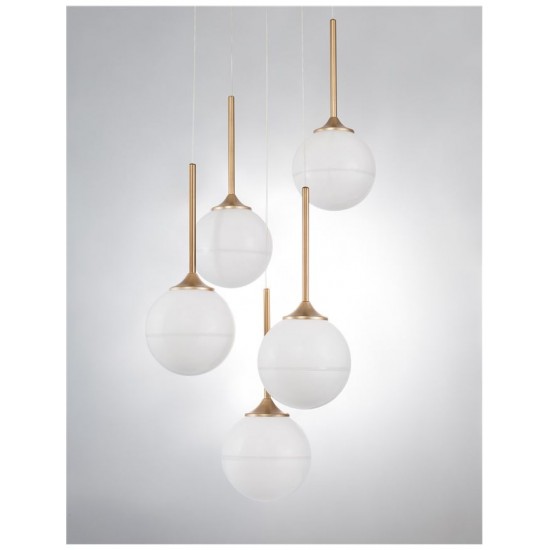 Suspensie CANTONA Nova Luce Modern, G9, 9960614, Grecia