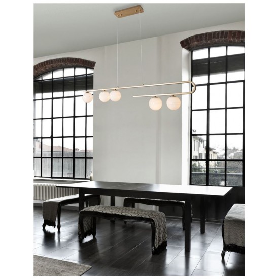 Suspensie CANTONA Nova Luce Modern, G9, 9960616, Grecia