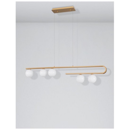Suspensie CANTONA Nova Luce Modern, G9, 9960616, Grecia