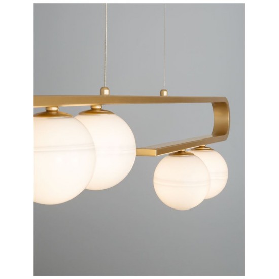Suspensie CANTONA Nova Luce Modern, G9, 9960616, Grecia