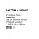 Suspensie CANTONA Nova Luce Modern, G9, 9960616, Grecia