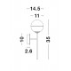Aplica CANTONA Nova Luce Modern, G9, 9960617, Grecia