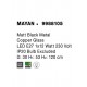Pendul MAYAN Nova Luce Modern, E27, 9988105, Grecia