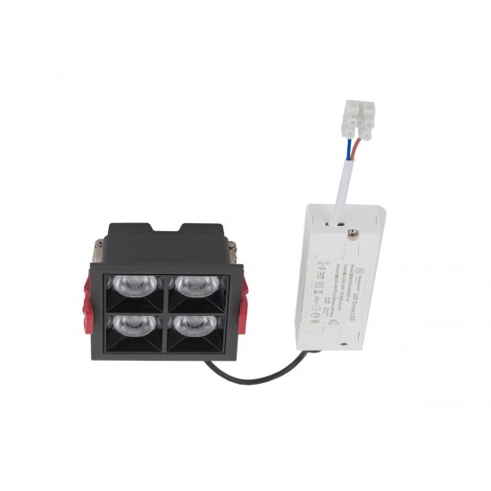 Spot Incastrat Midi Led Recessed 10061 Nowodvorski LED, Negru, Polonia
