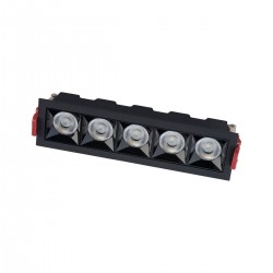 Spot Incastrat Midi Led Recessed 10062 Nowodvorski LED, Negru, Polonia