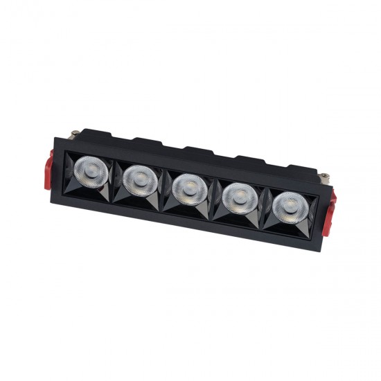 Spot Incastrat Midi Led Recessed 10062 Nowodvorski LED, Negru, Polonia